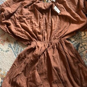 Aerie Rust Colored Swimsuit Coverup